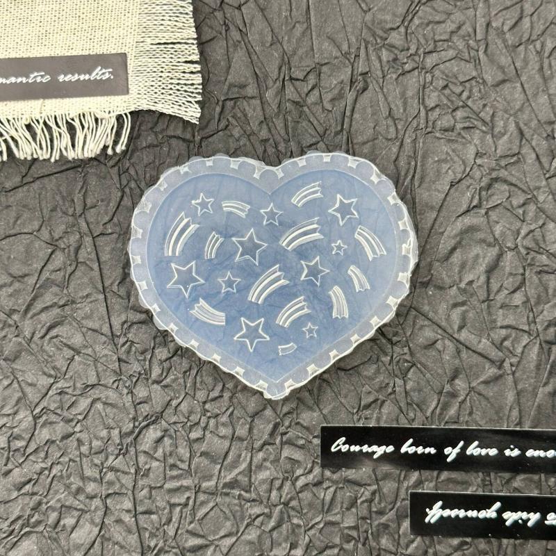 Rose Blomst Sommerfugl 3D Silikon Negler Form Tulipan Negler Maler DIY Neglekunst Dekor Myk Stemplingsform Manikyr Design Verktøy