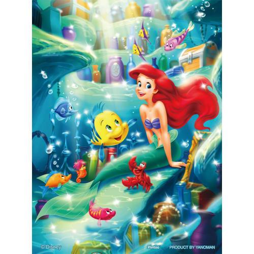 Yanoman 150 Piece Jigsaw Puzzle Disney My Treasure [Petit Paris Clear] (7.6x10.2cm)
