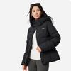 Li Ning Hot Pot Down Jacket Series Fitness Series Hooded Simple Slim Solid Color Versatile Long Sleeve Short Down Jacket Women Jacket AYMV400-2