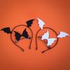 3Pcs Delicate Devil Horns Headwear Set for Kids and Adults Halloween Party