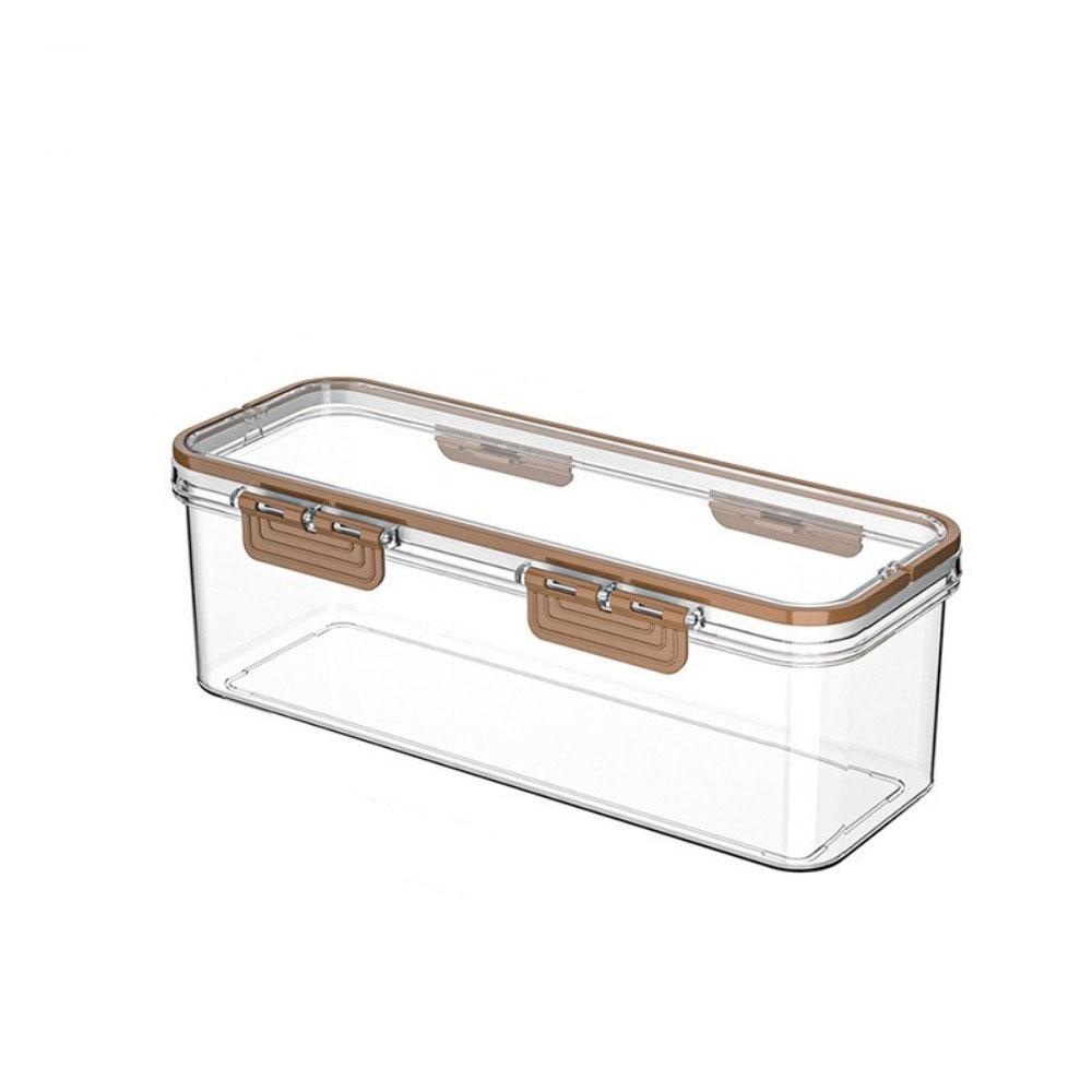 Transparent Noodles Storage Box Rectangular Spaghetti Container Pasta Storage Container Fridge