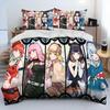 Cute Gawr Gura Hololive Anime Shark Bedding Set Bedroom Soft Modern Bedspreads Comefortable Duvet Cover Quilt Cover Pillowcase
