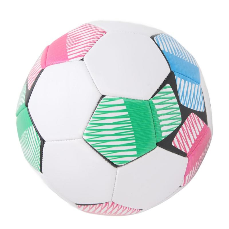 Soccer Ball PVC Soccer Football Size 5 Wear Resistant Soft Cover Training Sports Ball For Game Matches