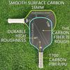 LEATOU Carbon Fiber Pickleball Paddles 16MM Carbon Fiber T700 Pickleball Paddle with 2PC Pickle Ball USAPA Approved