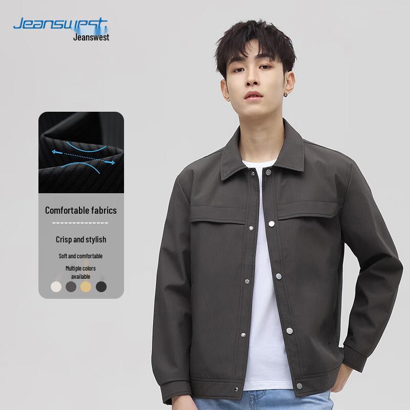 

Jeanswest Men s Casual Lapel Jacket M