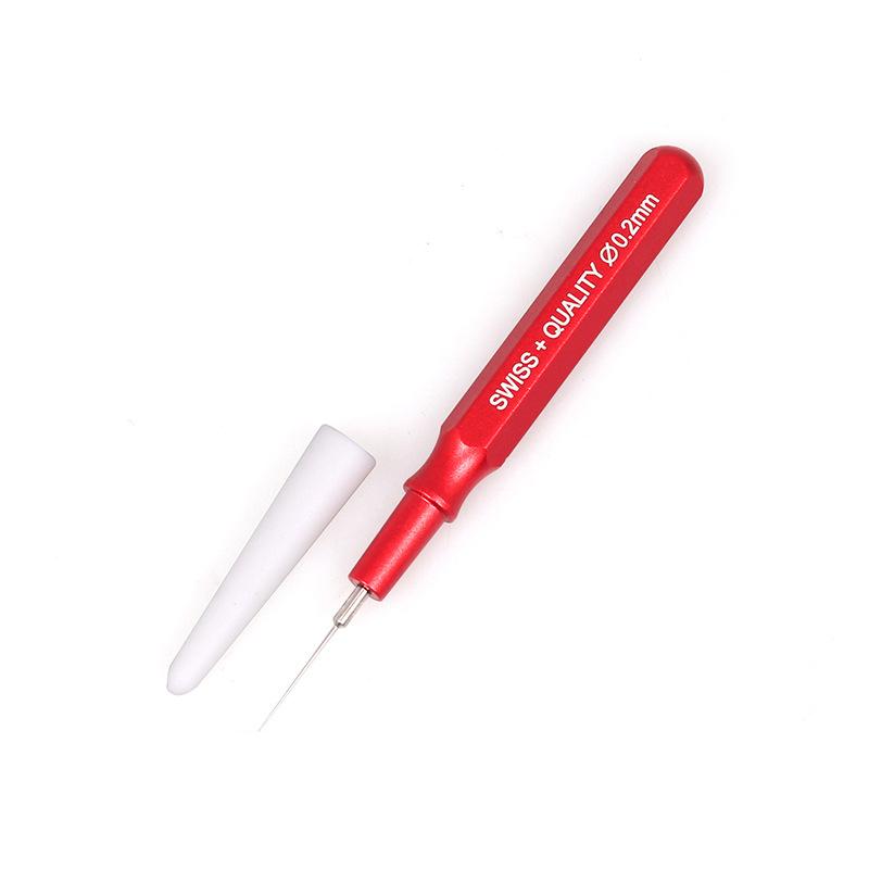 Oliwiarka do smarowania zegarków Metalowy uchwyt Igła do oleju Długopis Przenośny Część mechanizmu Precyzyjny Długopis do oleju Narzędzie do naprawy i konserwacji zegarków