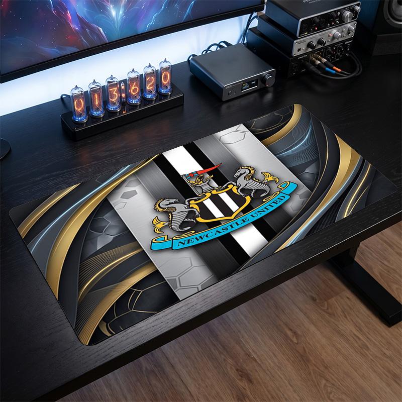 Tappetino Mouse Grande Stampa Calcio Newcastle United, Tappetino Esteso Antiscivolo per Scrivania da Gioco per Ufficio Casa