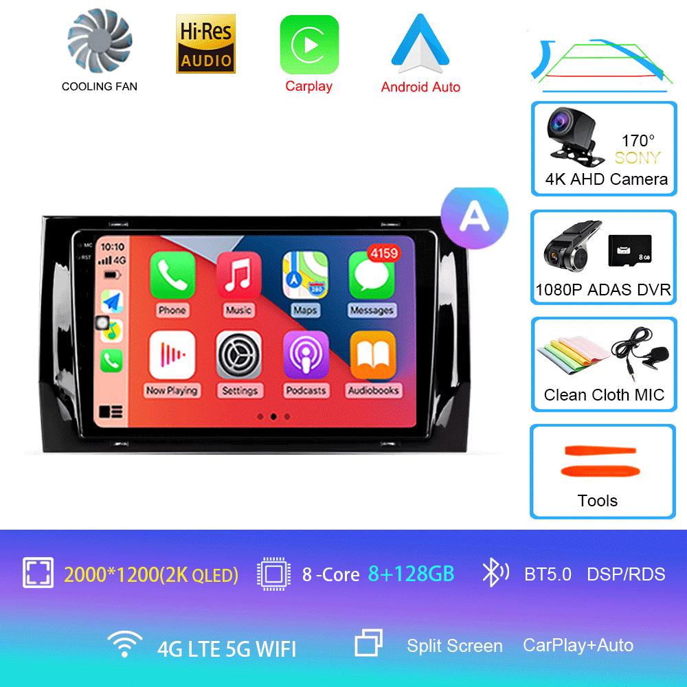 Android 14 Car Radio For Skoda Kodiaq 2016 - 2021 Karoq NU7 2017 - 2021 Multimedia Video Player Navigation stereo GPS Andro