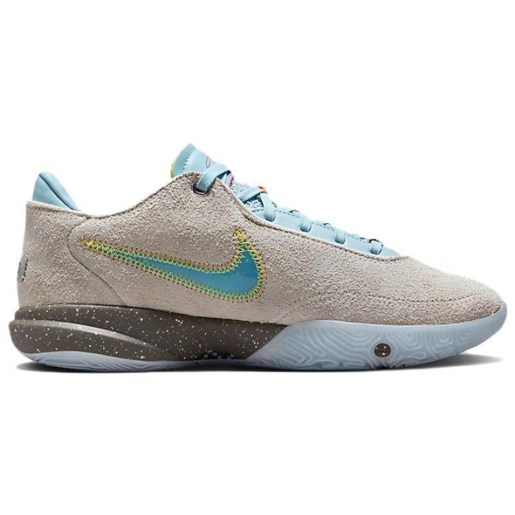 Nike UNKNWN X LeBron 20 EP Message In a Bottle Men Sneakers Cream Guava-Ice Emerald-Rise DV9089-801