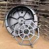 Ductile Iron Adjustable Anti-Theft Double-Layer Manhole Cover with Six-Proof Subsidence Protection
