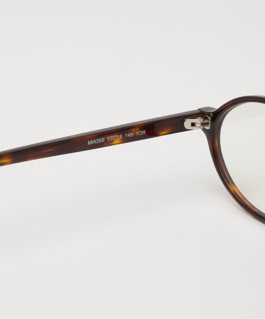 MILLO WOMEN Noob Oval Glasses [Tortoise]