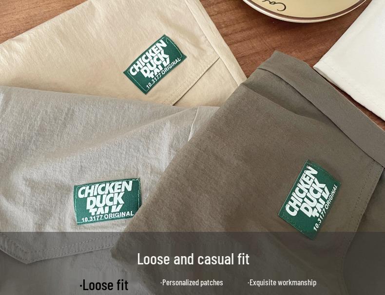 Boys' Quick-Dry Cargo Pants: Korean-Style Casual Summer Wear