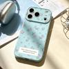 Purple Floral Anti-Drop Protective Case for iPhone 16/17 Pro - New Model for Women
