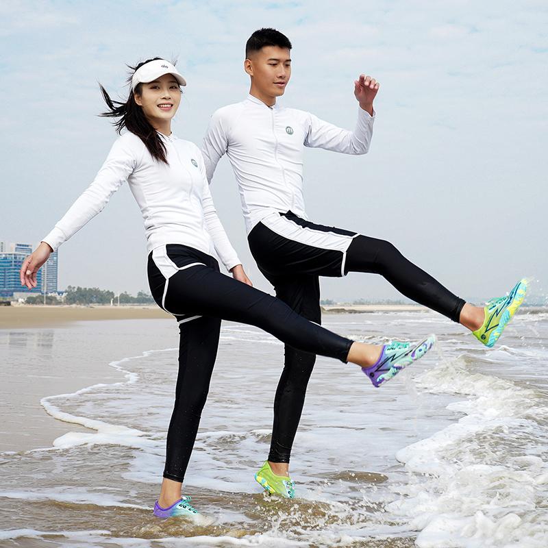 Beach Wading Shoes Water Sports Shoes Swimming Aqua Shoes Barefoot Quick Dry Wading Sneakers Fishing Boating Surfing