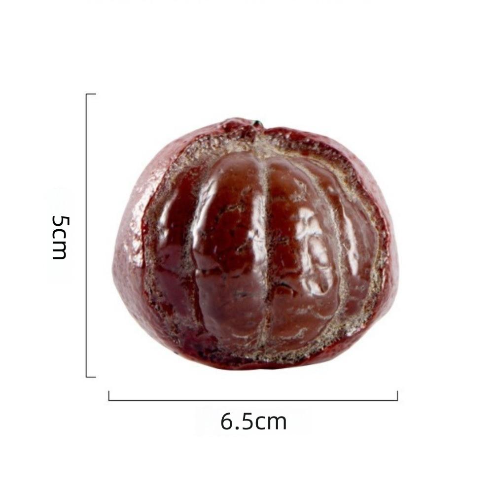 Tea Ceremony Chinese Tea Pet Oranges Model Color Changing Desktop Ornaments Resin Micro Landscape Color Changing Tea Pet