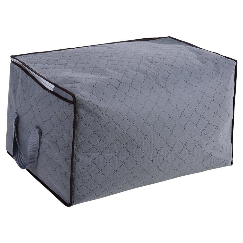 Large Zippered Storage Bag Durable Foldable Storage Bag Seasonal Storage Storage Bag  For Quilt