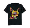 2019 Summer T Shirt Unisex New High Quality Colorful Art Chihuahua Tshirt Military T Shirts