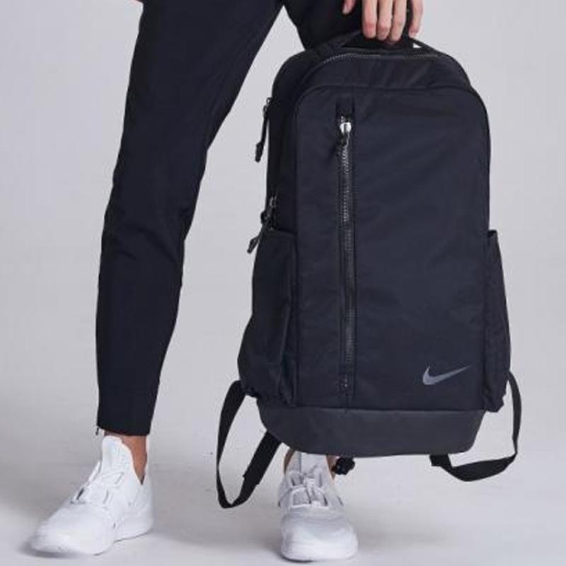 Nike Polyamide Laptop Backpack Regular Unisex Black Casual