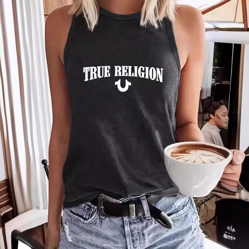 

Round-neck Women s Vest Spring and Summer Casual Sleeveless Top L темно-синий