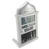 Digital Azan Mosque Prayer Clock Calendar Alarm Clock Multifunction Muslim Prayer Wall Clock for