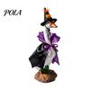 Halloween Porch Decor Costume 1 Set Goose Outfit, Lawn Festive Clothes with Pumpkin Spider Pointed Wear Hat, for 23 Inch Statue Outdoor Yard Display