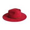 New arrow top suede top hat jazz hat fashion pose catwalk hat DIY top hat
