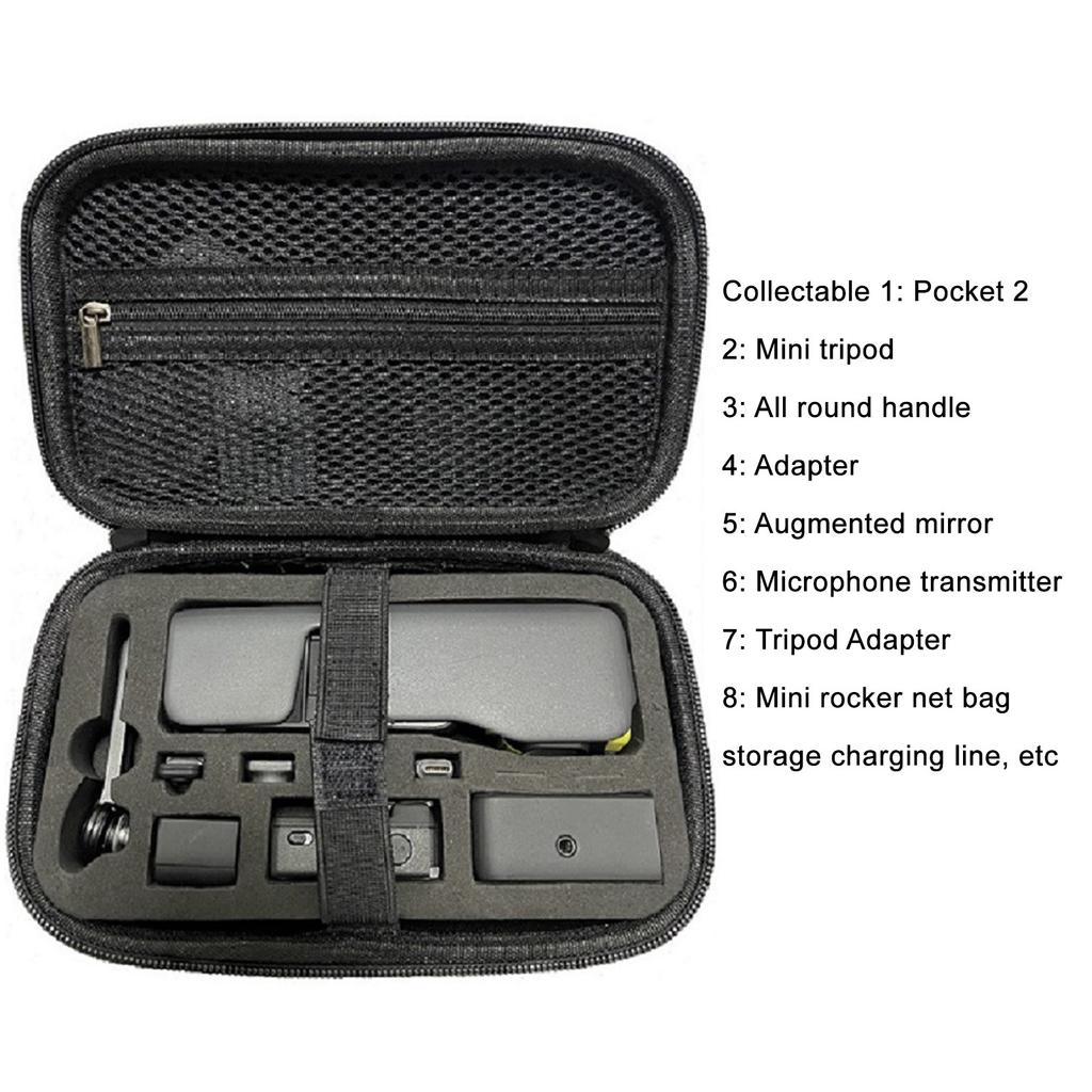 Waterproof Carry Case Portable Storage Bag Handbag Accessory for  OSMO Pocket