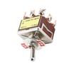 On ON 2 Position Toggle Switch 3PDT 9 Pin 12mm 15A 250VAC