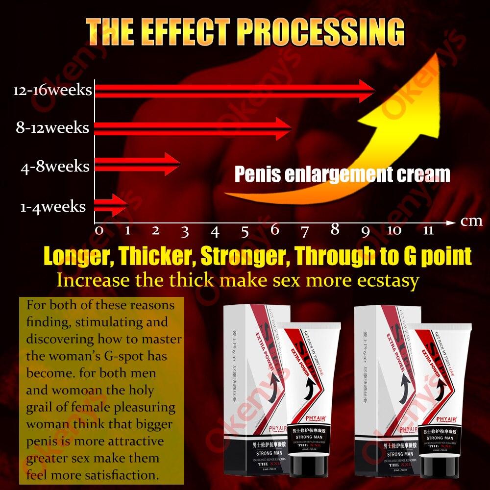 Adult Penis Thickening Growth Man Dick Enlargement Cream Cock Erection Enhance Enlarge Massage Oil
