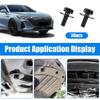 30Pcs M6 X 1.0 Transmission Pan Bolts,17Mm Transmission Oil Pan Bolts Hex Head With 18Mm Washer, Replacement Part: 11508930