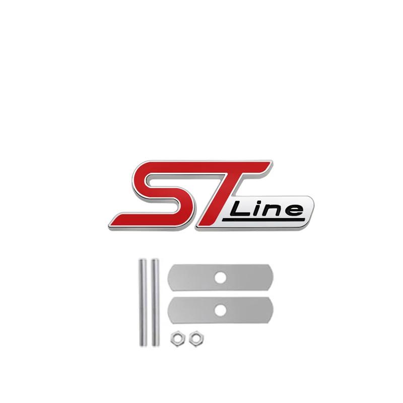 3D Metal Car Emblem Decal Auto Grille Badge For Ford ST Line Fiesta Focus Edition Car KUGA Mondeo Ecosport Auto Accessories