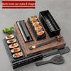 Sushi Maakset (10-delig): Doe-het-zelf Nori Maker, Onigiri Vorm & Rolmat Set