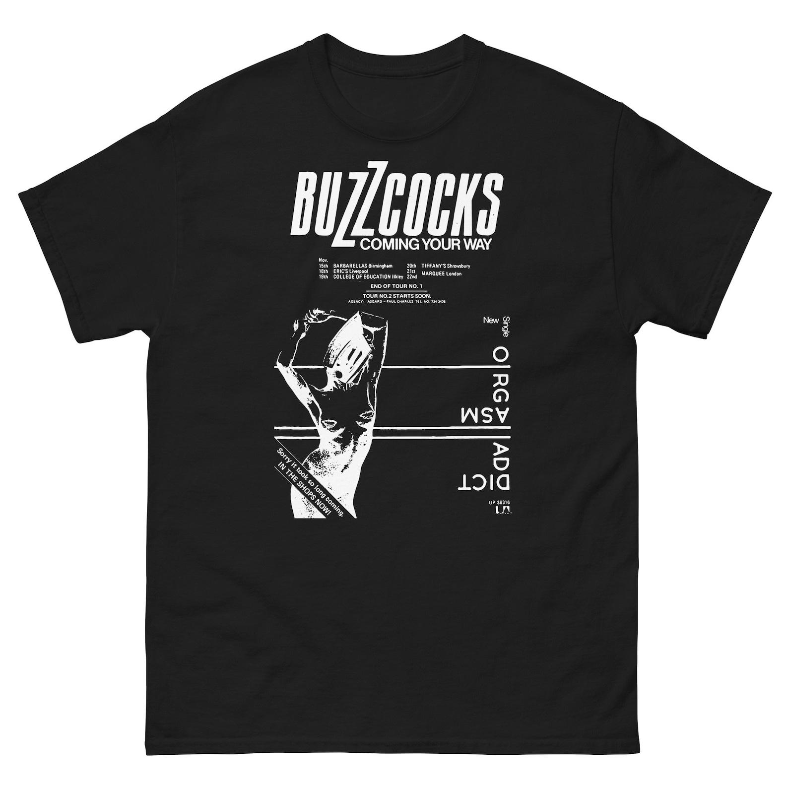 Классическая мужская футболка панк-рок группы 70-х 4XL