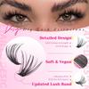 Natural Look 3D Faux Mink Lash Bond and Seal DIY Lash Extension Kit  Makeup Enhancement