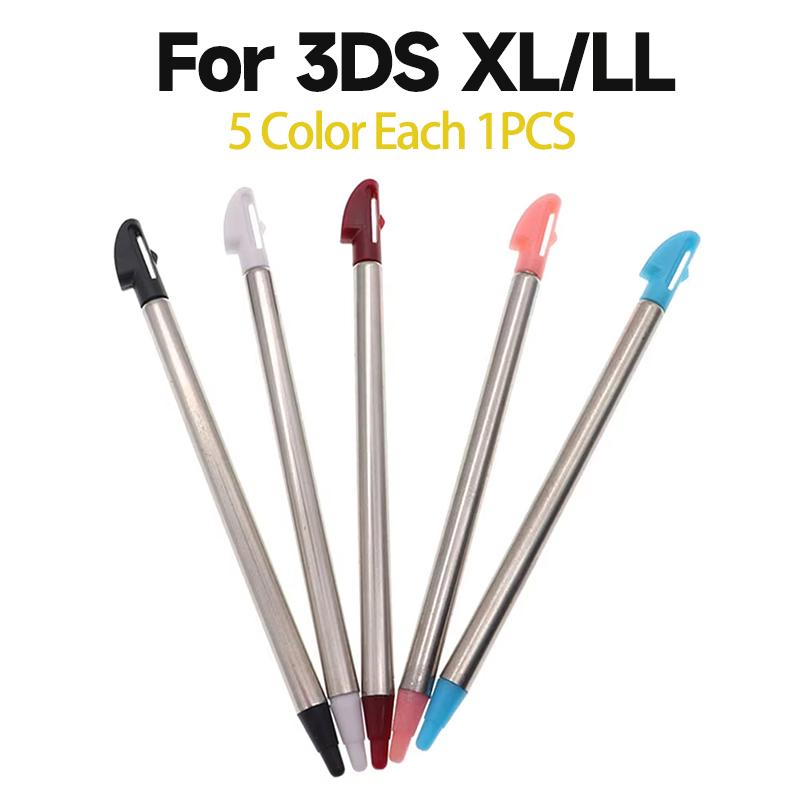 1Set Plastic Metal Touch Screen Stylus Pen Game Console Pen for NDSL NDSI NDS WIIU 2DS 3DS XL LL New 3DSXL LL New 2DSXL