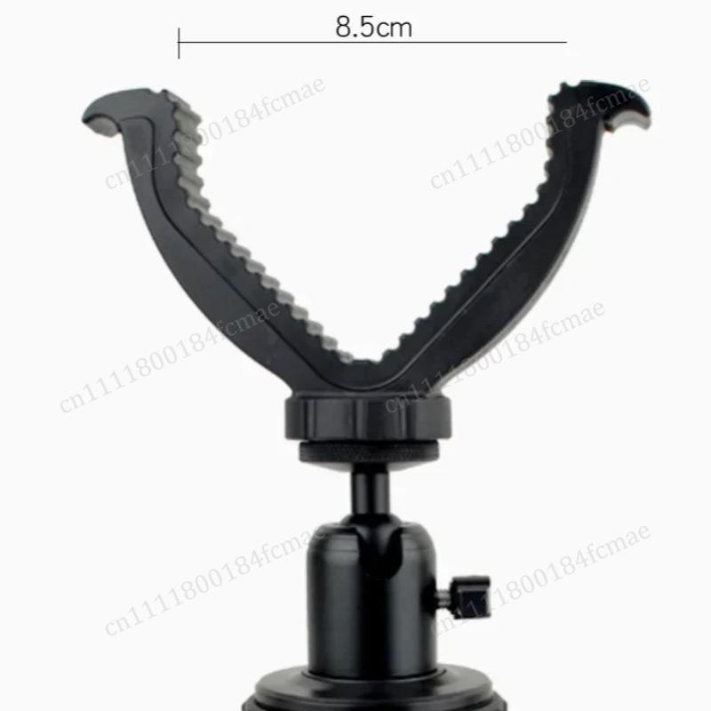.Aluminum Rest Tripod Durable Adjustable Height 360 Degree Rotation V Yoke Stand Portable Construction For Target Shooting2