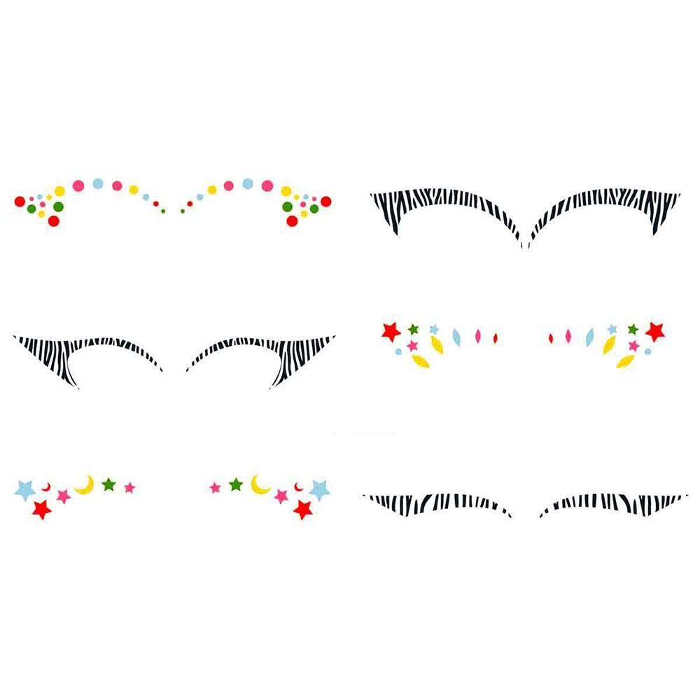 Temporary Eyeliner Sticker Professional Eye Shadow Stickers Double Eyelid Sticker  Music Festiva