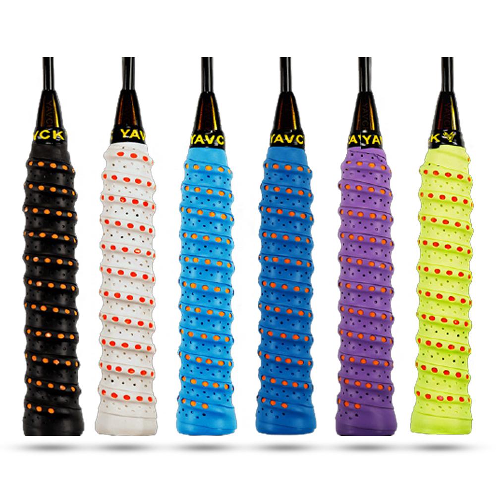 Anti-slip Sweatband Breathable Badminton Grip Tennis Overgrip Sport Tape Windings Over For Fishing Rod Squash Padel Racket