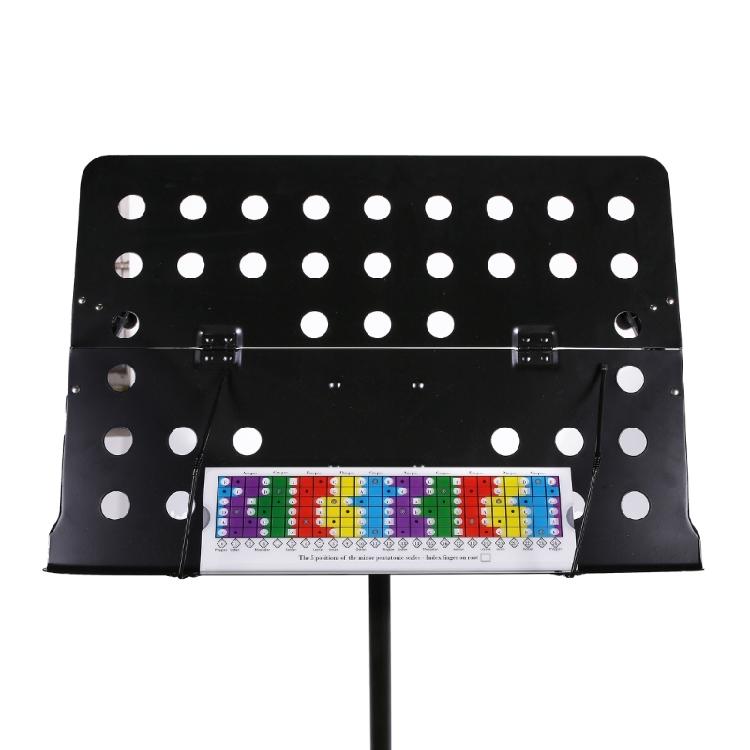Guitar Scales Sliding Ruler Fingerboard Scale Chart for Acoustic Folk Guitar