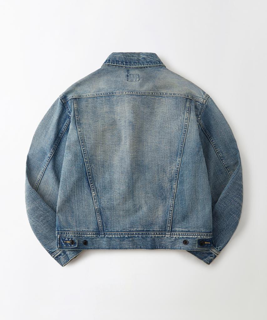 Outstanding 50S Western Rider Selvedge Jacket_L.Blue