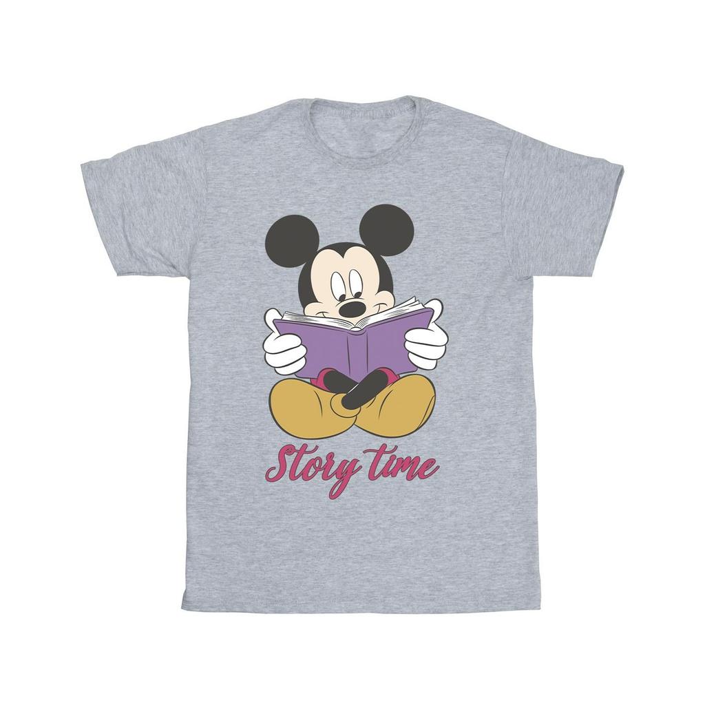 Disney Mens Mickey Mouse Story Time T-Shirt