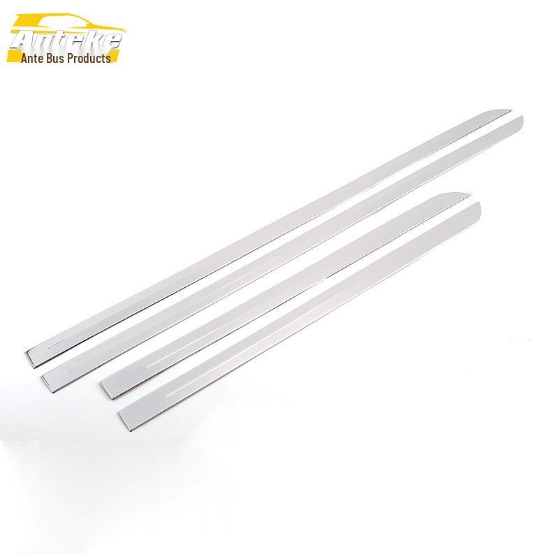 Haima S7 Stainless Steel Door Edge Protector Strip - Anti-Scratch Decorative Stickers