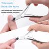 Remover Nail Dead Skin Forceps Stainless Steel Nail Art Design Manicure Tools False Nail Trimming
