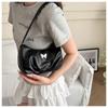 Chic Fashionable Butterfly Bow Shoulder Bag Trendy Street Style Satchel Purse For Women