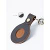2025 Trendy Genuine Leather GPS Tracker Case for AirTag Anti-Loss Locator Cover Slim & Durable Airtag Case Smart Pet Tracker