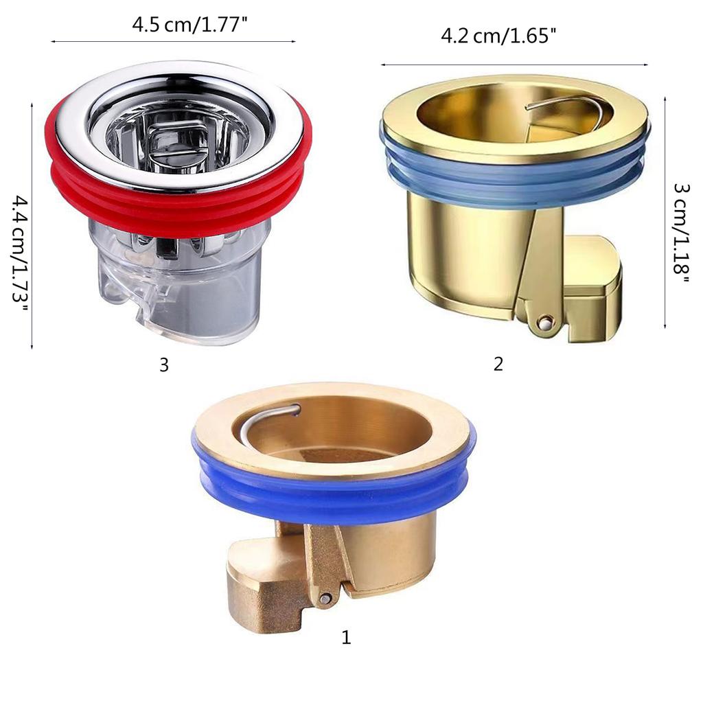 2PCS All Copper Floor Drain Core Floor Drain Odor Prevention Cores Straight Row Odor Prevention Drain Core Self Sealing