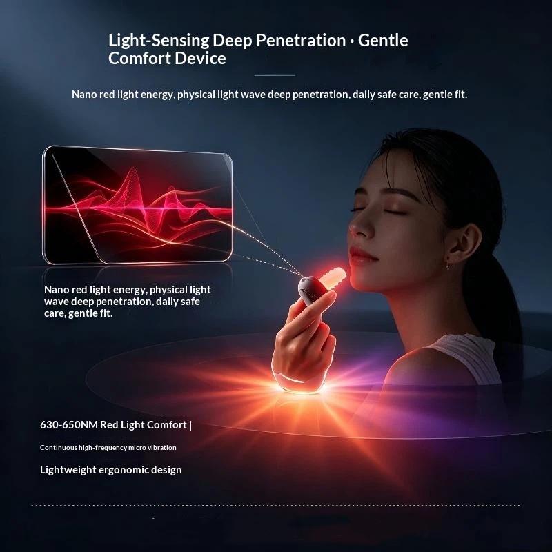Red Light Therapy Device Treats Otitis Tinnitus Deafness Physiotherapy