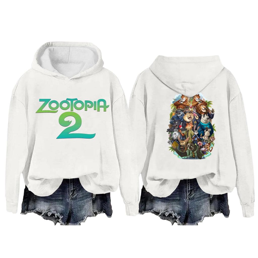 Women's Casual Long-Sleeved Pullover Hoodie With Print