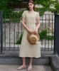 SLOWLOLLI Pure Summer Dress_2 Colors