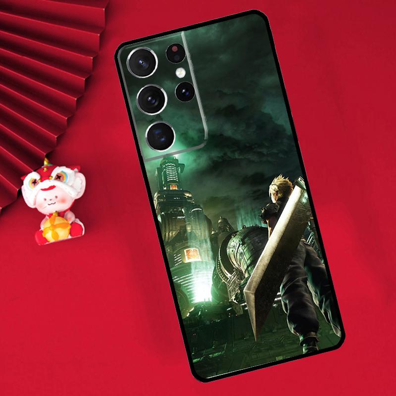 

Final Fantasy VII Case For Samsung Galaxy S25 S26 Ultra S22 S23 S24 Ultra S20 S21 Plus S10 S25 FE Cover Funda Galaxy S26Ultra
